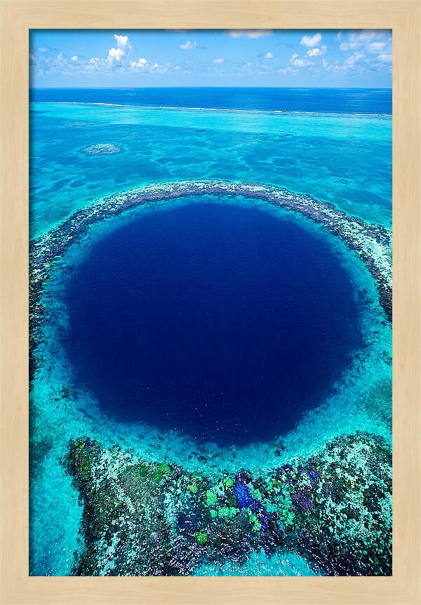 Mystical Depths Of The Blue Hole