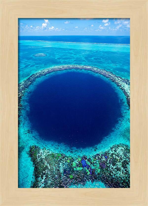 Mystical Depths Of The Blue Hole