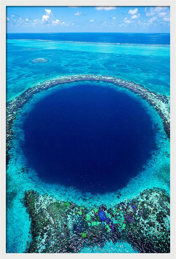 Mystical Depths Of The Blue Hole