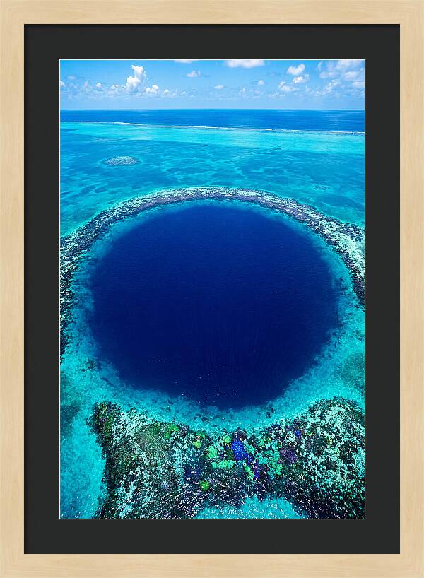 Mystical Depths Of The Blue Hole