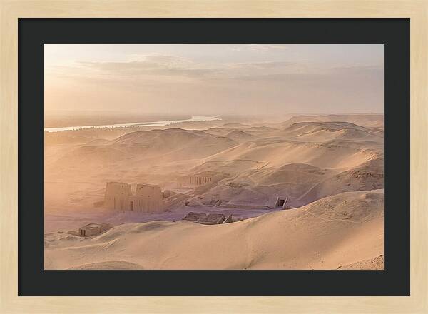 Mystical Dusk Over The Valley
