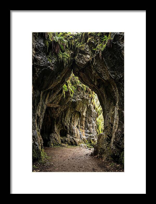 Mystical Entrance To Shoshone Ice Caves
