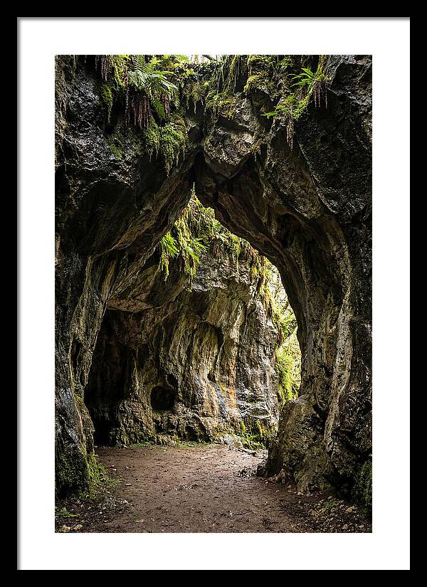 Mystical Entrance To Shoshone Ice Caves
