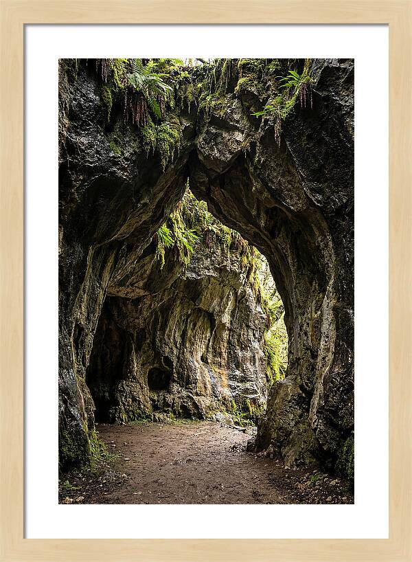 Mystical Entrance To Shoshone Ice Caves