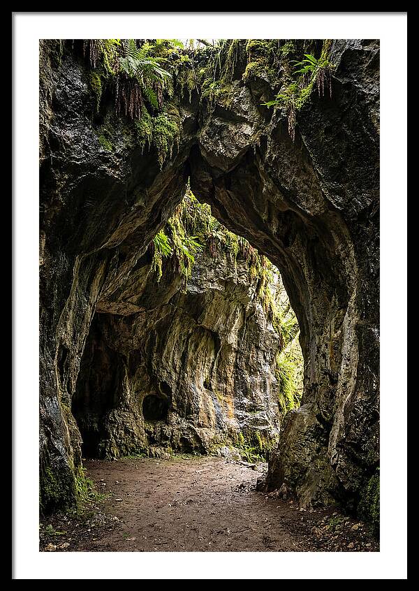 Mystical Entrance To Shoshone Ice Caves