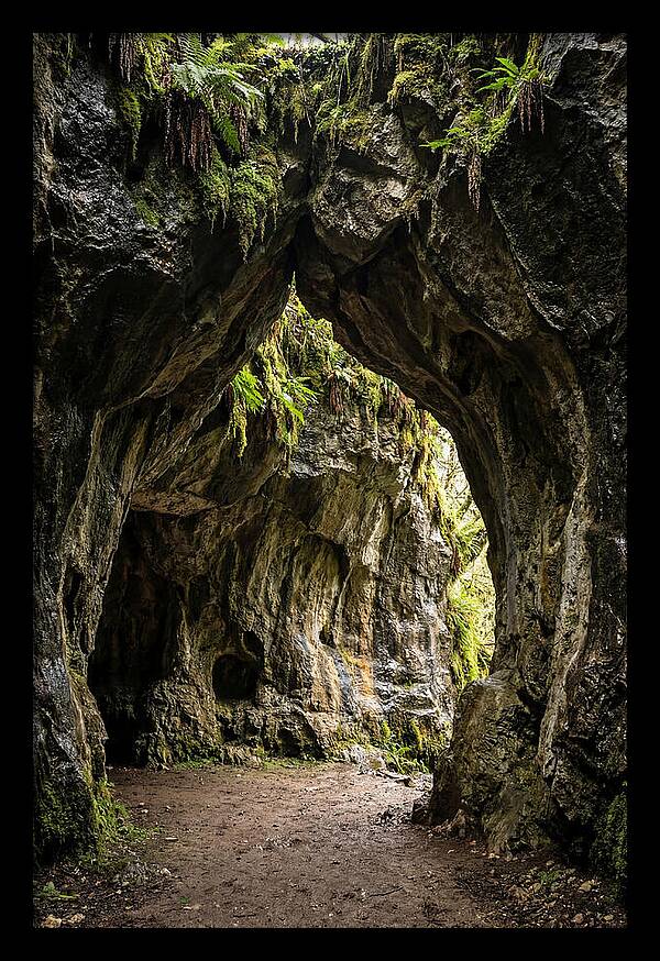 Mystical Entrance To Shoshone Ice Caves