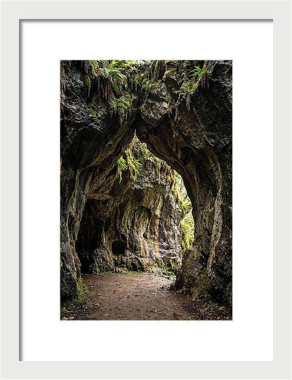 Mystical Entrance To Shoshone Ice Caves