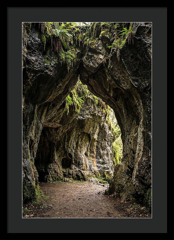 Mystical Entrance To Shoshone Ice Caves
