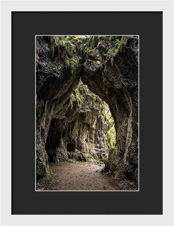 Mystical Entrance To Shoshone Ice Caves
