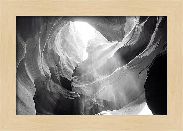 Mystical Light In Antelope Canyon