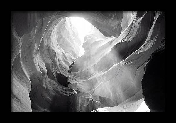 Mystical Light In Antelope Canyon