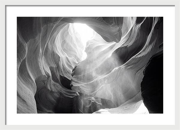 Mystical Light In Antelope Canyon
