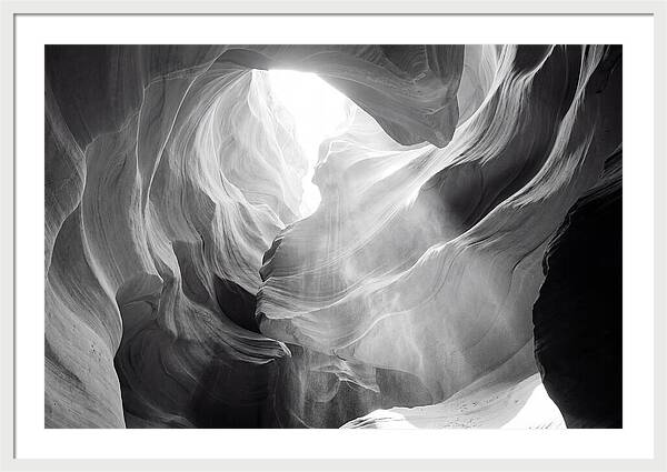 Mystical Light In Antelope Canyon