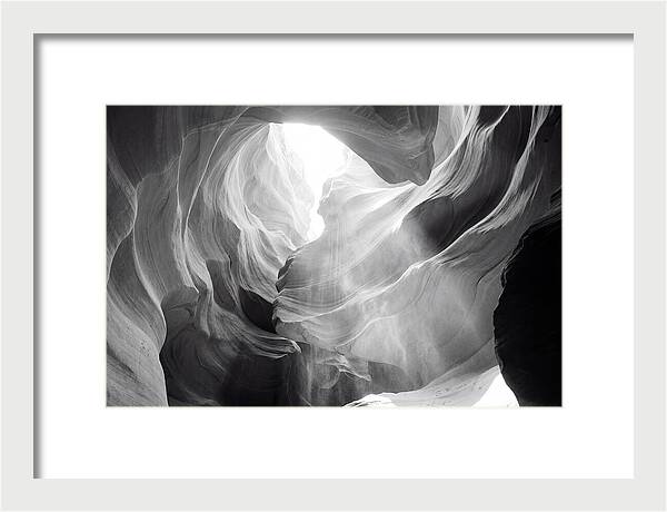 Mystical Light In Antelope Canyon