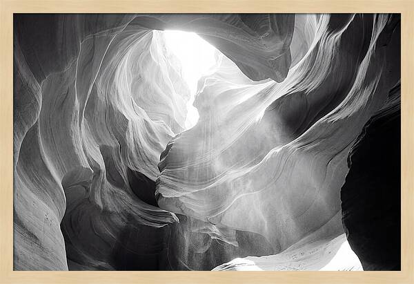 Mystical Light In Antelope Canyon