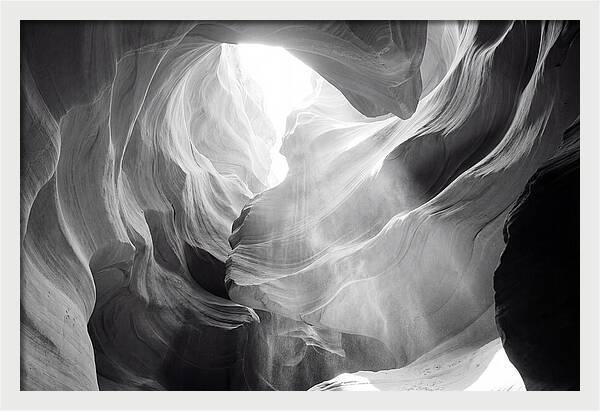 Mystical Light In Antelope Canyon