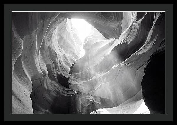 Mystical Light In Antelope Canyon