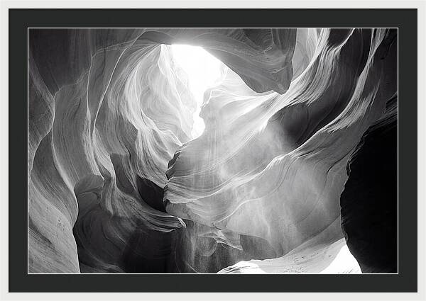 Mystical Light In Antelope Canyon