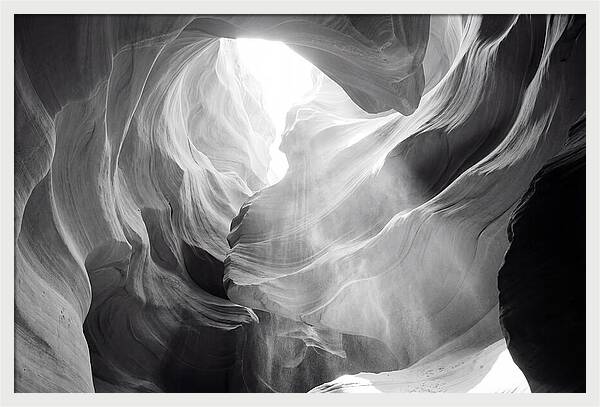 Mystical Light In Antelope Canyon