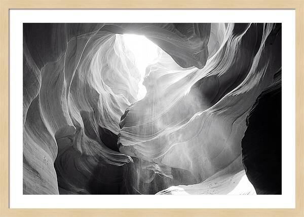 Mystical Light In Antelope Canyon