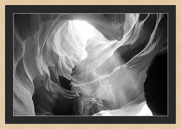 Mystical Light In Antelope Canyon