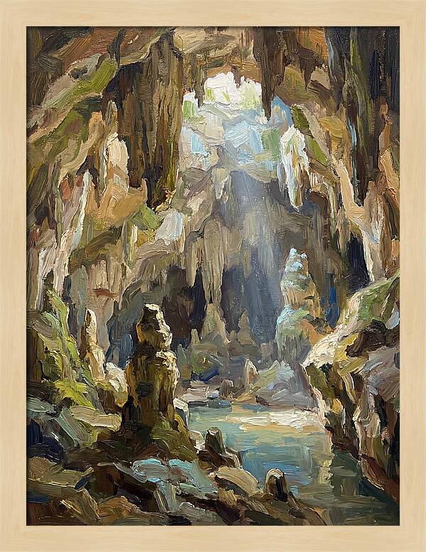 Mystical Limestone Cave Escape