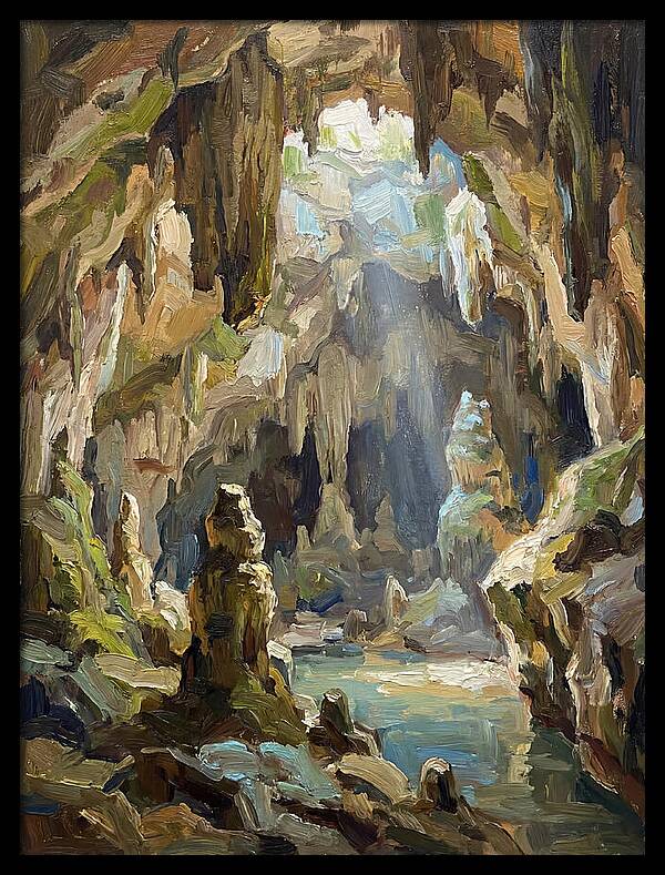 Mystical Limestone Cave Escape