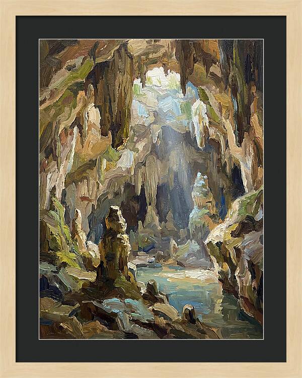 Mystical Limestone Cave Escape