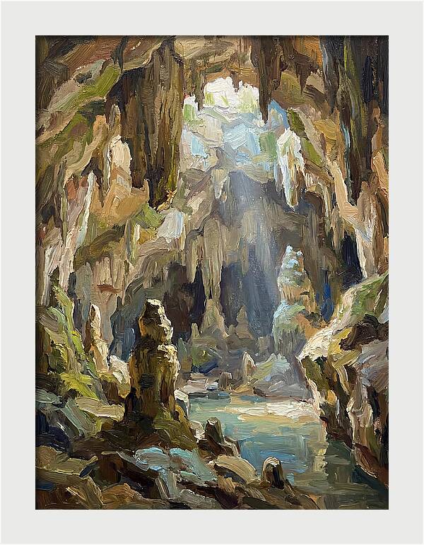 Mystical Limestone Cave Escape