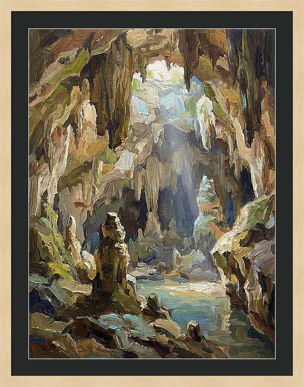 Mystical Limestone Cave Escape