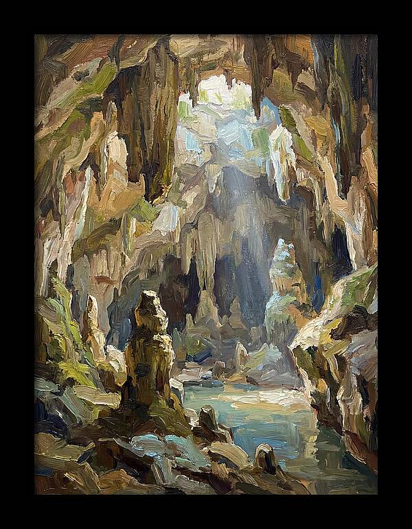 Mystical Limestone Cave Escape