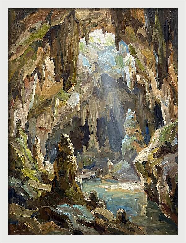 Mystical Limestone Cave Escape