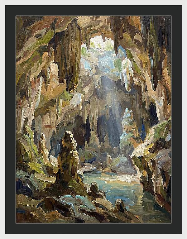 Mystical Limestone Cave Escape