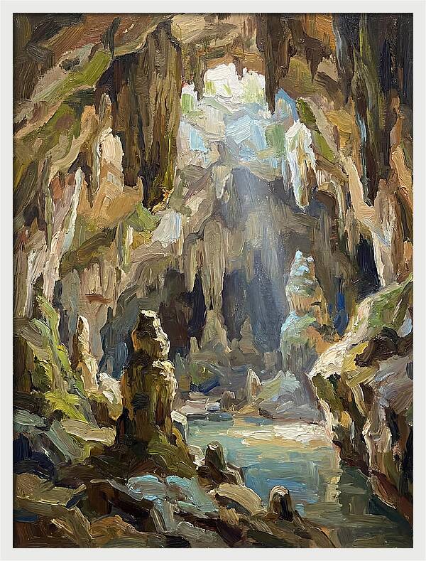 Mystical Limestone Cave Escape