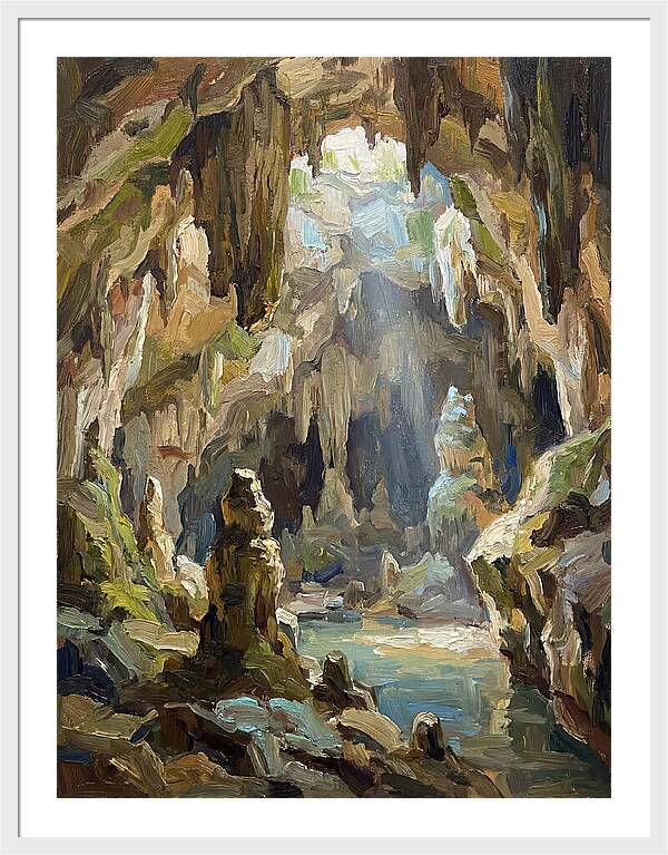 Mystical Limestone Cave Escape