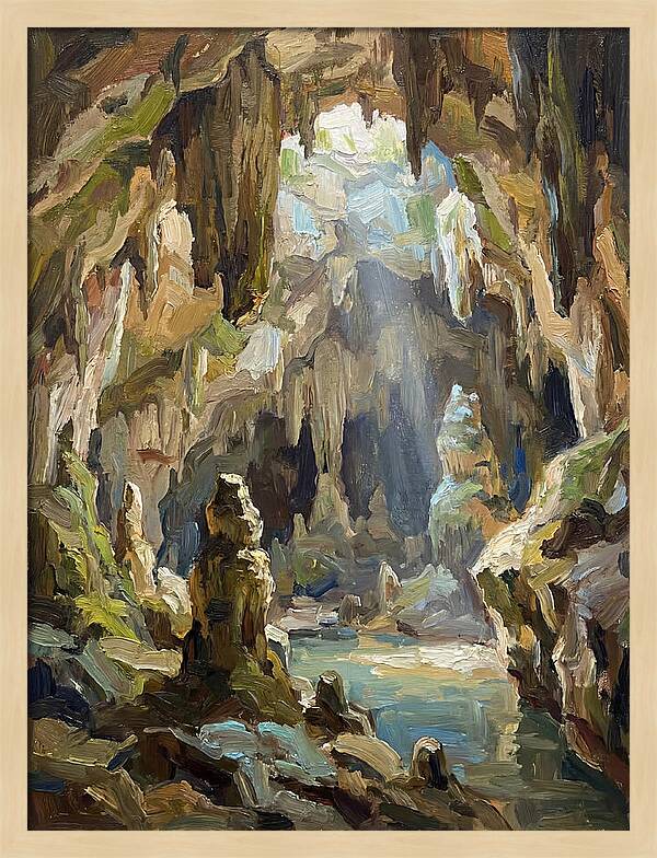 Mystical Limestone Cave Escape