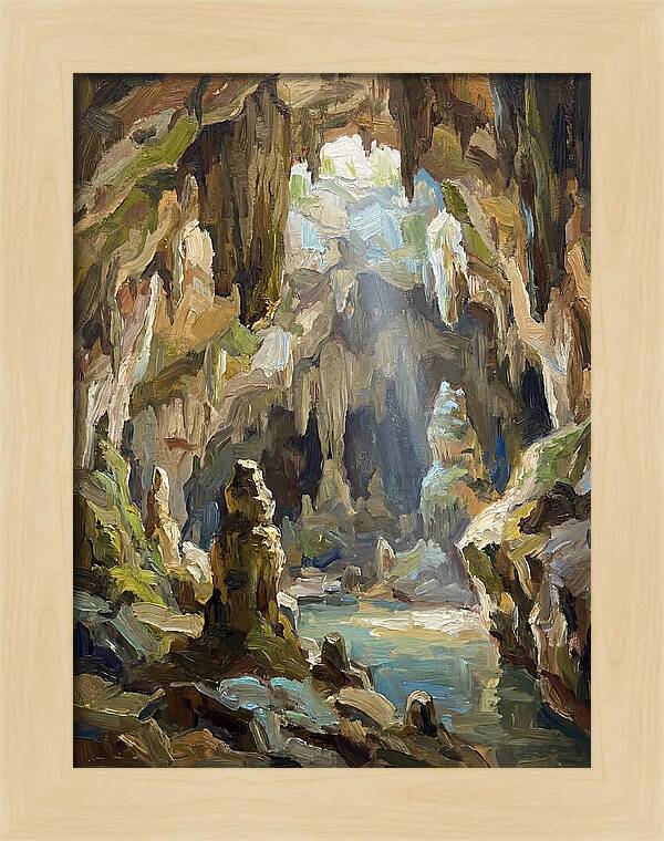 Mystical Limestone Cave Escape
