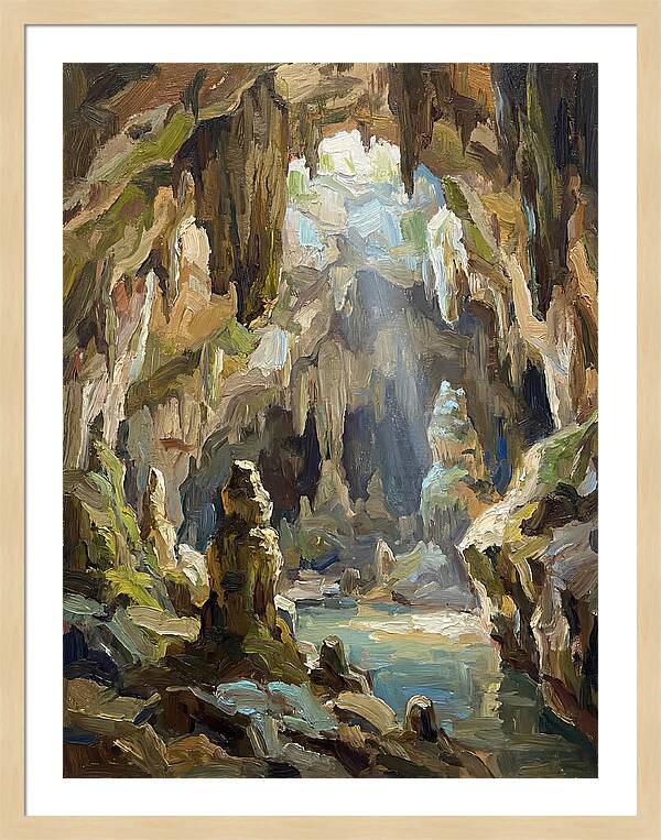 Mystical Limestone Cave Escape