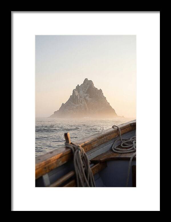Mystical Skellig Michael Above The Waves