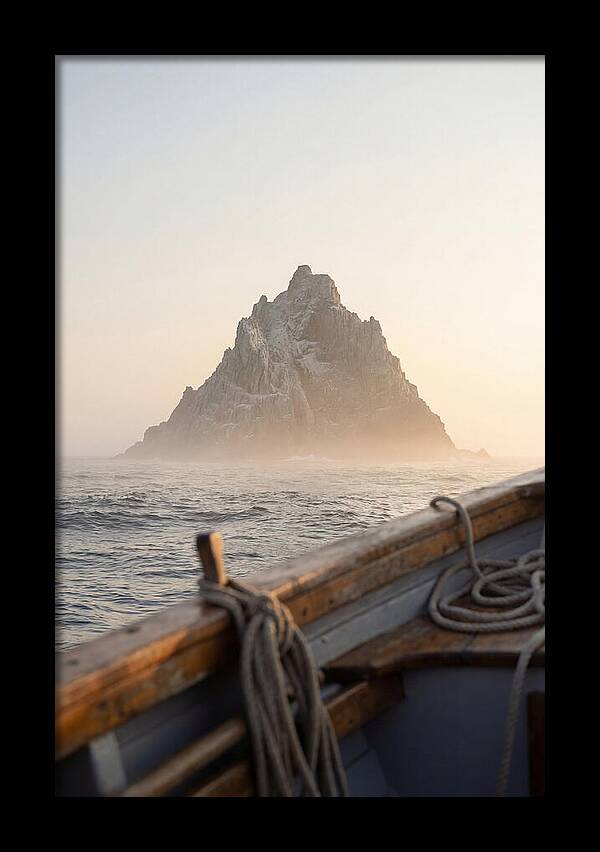 Mystical Skellig Michael Above The Waves