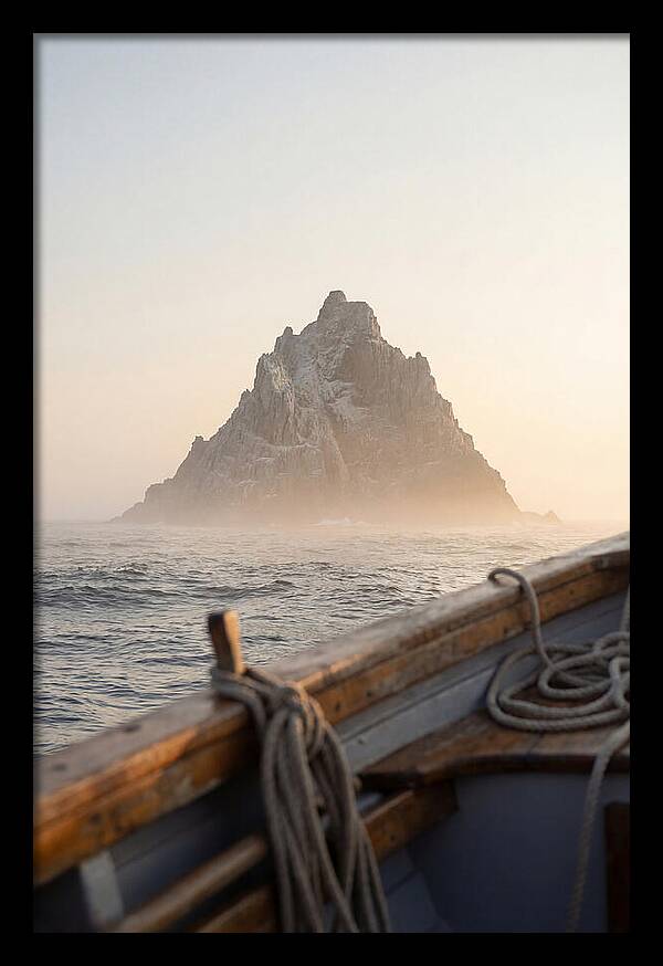 Mystical Skellig Michael Above The Waves