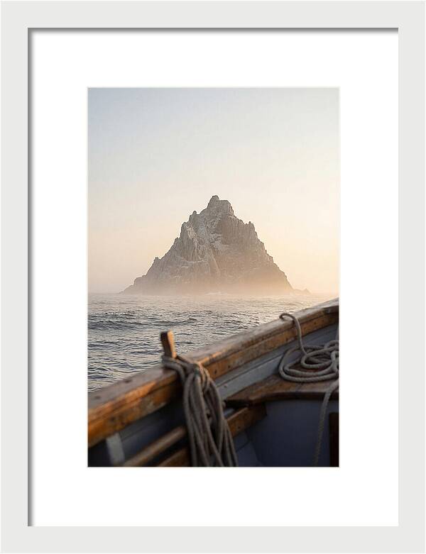Mystical Skellig Michael Above The Waves