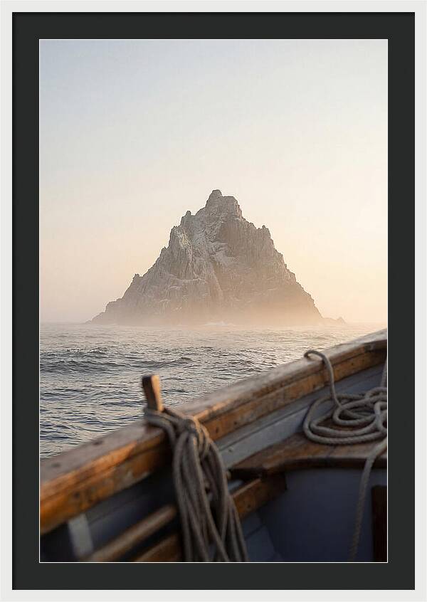 Mystical Skellig Michael Above The Waves