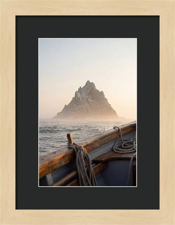 Mystical Skellig Michael Above The Waves