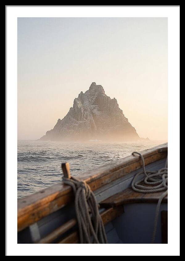 Mystical Skellig Michael Above The Waves