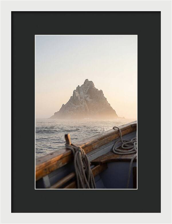 Mystical Skellig Michael Above The Waves