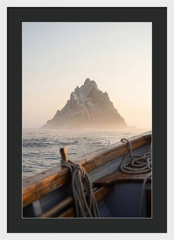 Mystical Skellig Michael Above The Waves