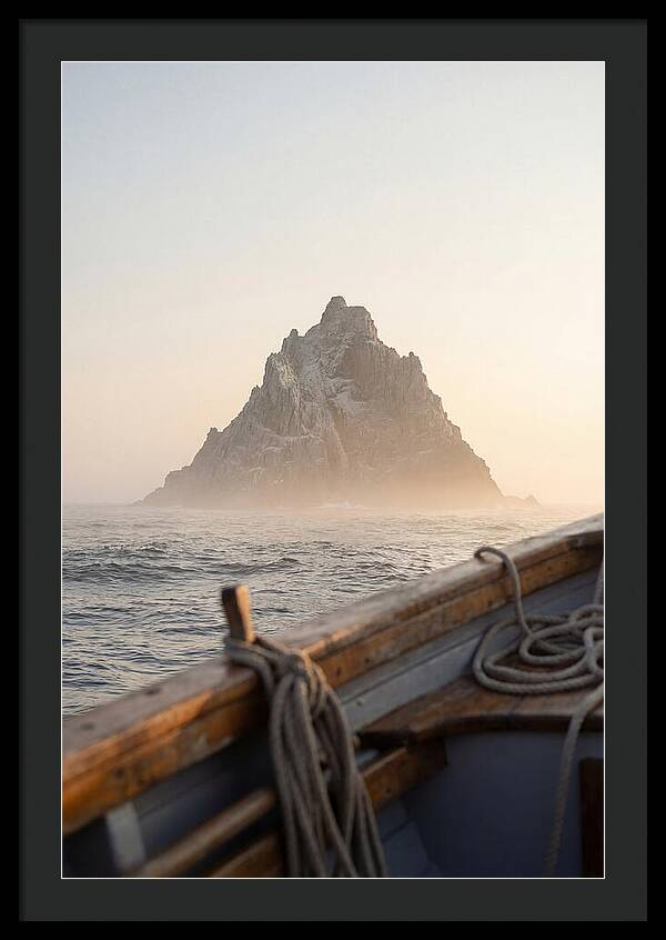 Mystical Skellig Michael Above The Waves