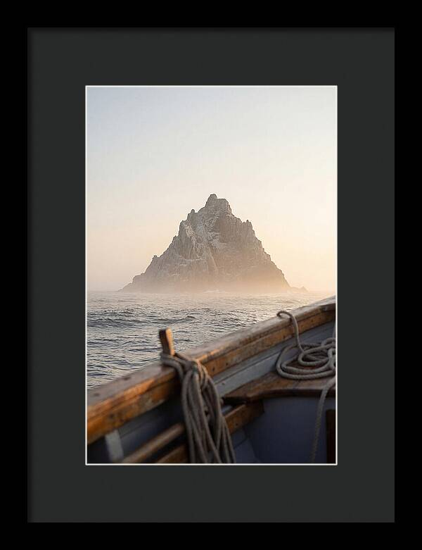 Mystical Skellig Michael Above The Waves