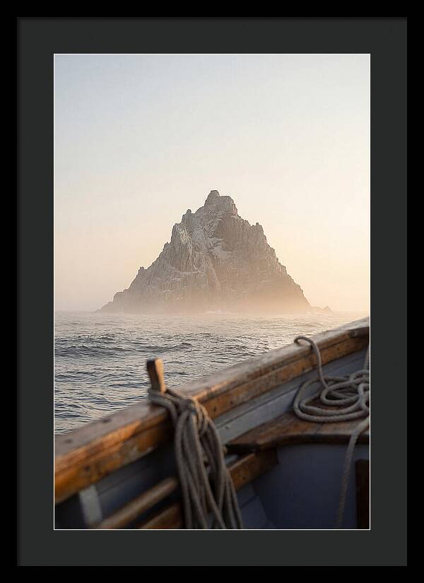 Mystical Skellig Michael Above The Waves